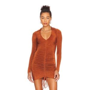 SUPERDOWN Penelope Ruched Mini Dress